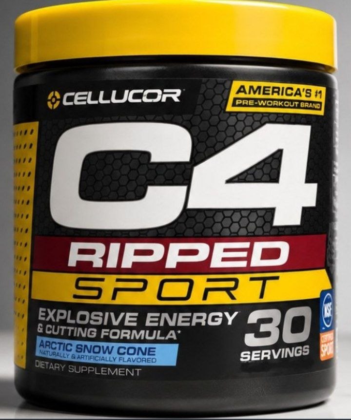مکمل پمپ و انرژی‌زای C4 Ripped